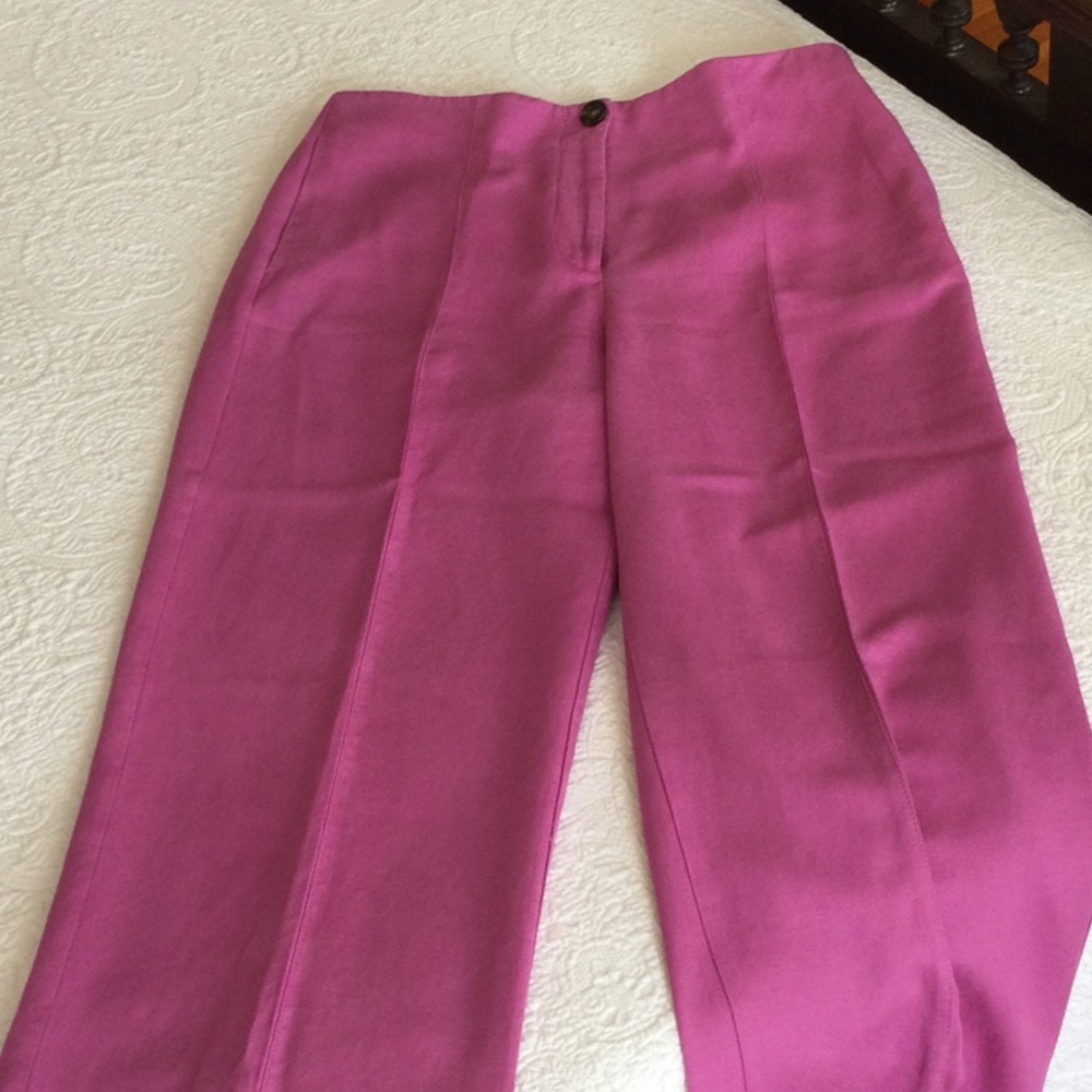 Ann Taylor Vibrant Pinky/Purple Trousers